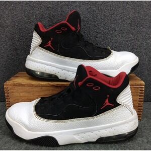 Nike Air‎ Jordan Max Boys Aura Boys Youth 5Y Black Red White Basketball Shoes